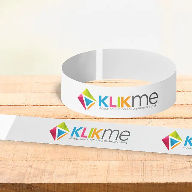 Custom Full Color Tyvek® Wristbands view 5