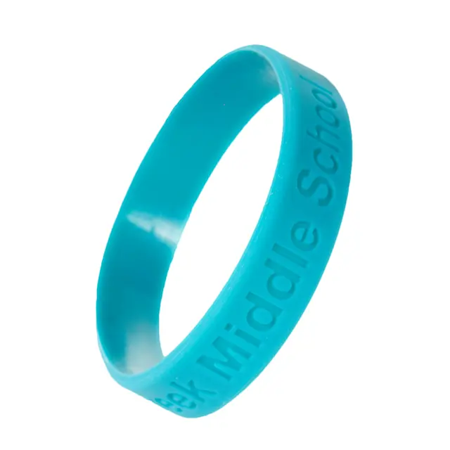 Debossed Wristbands view 2