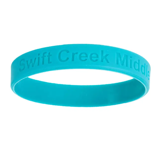 Debossed Wristbands view 3