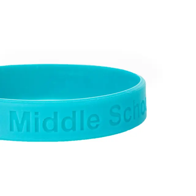 Debossed Wristbands view 4