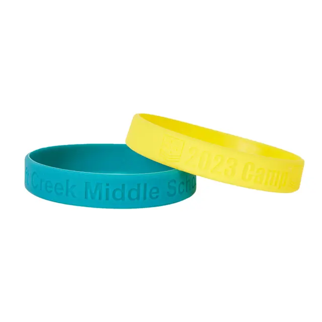 Debossed Wristbands view 5