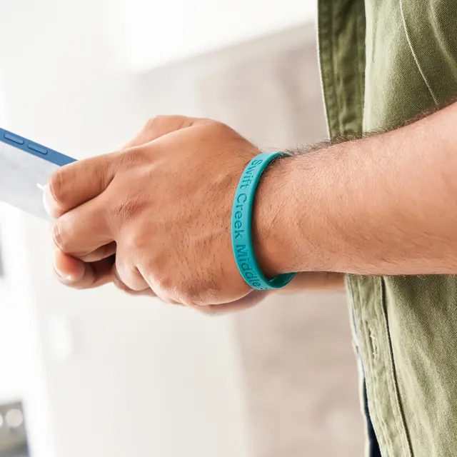 Debossed Wristbands view 7