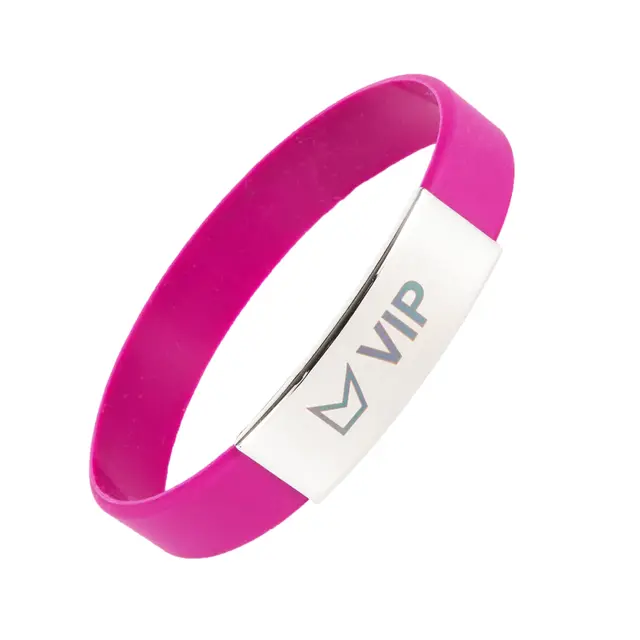 Custom Metal Wristbands view 2