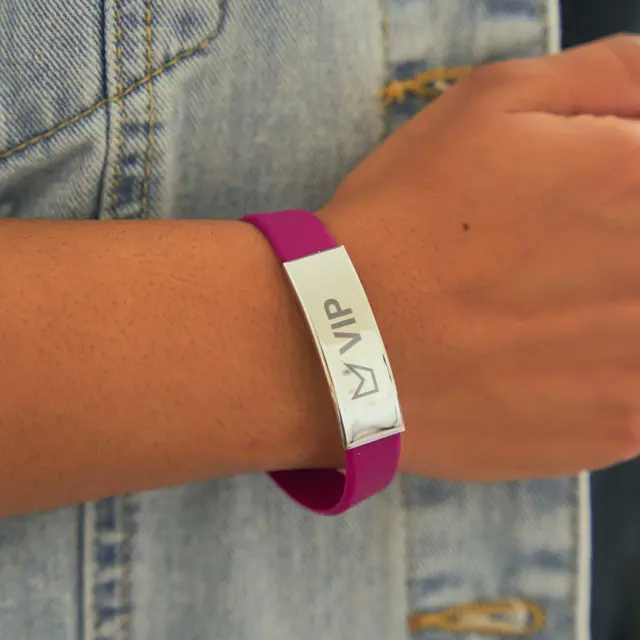 Custom Metal Wristbands view 7