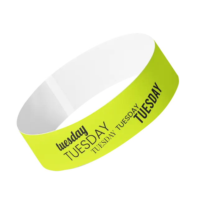 Weekday Tyvek® Wristbands view 2