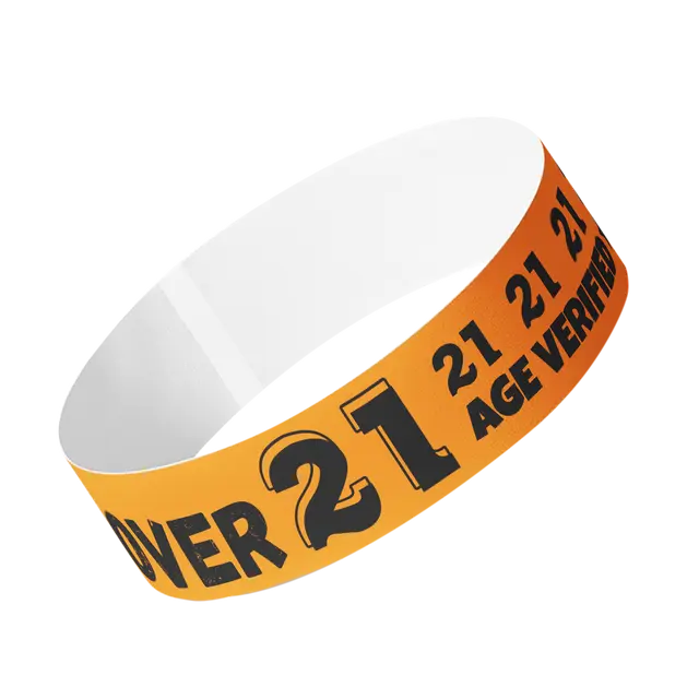 Age Verified Tyvek® Wristbands view 2