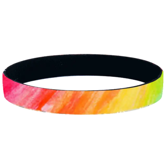 Custom Full Color 1/2" Neoprene Wristbands view 5