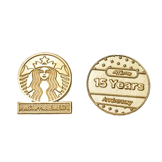 Die Struck Pins view 7