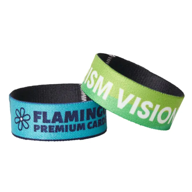 Custom 1" Elastic Wristbands view 6