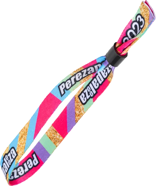 Custom Full Color Festival Wristbands view 2