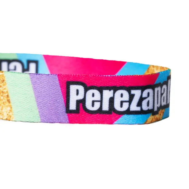 Custom Full Color Festival Wristbands view 3