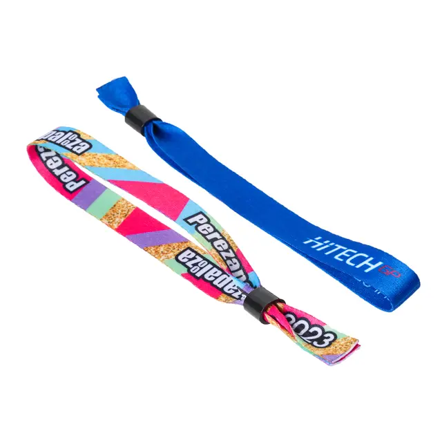 Custom Full Color Festival Wristbands view 4
