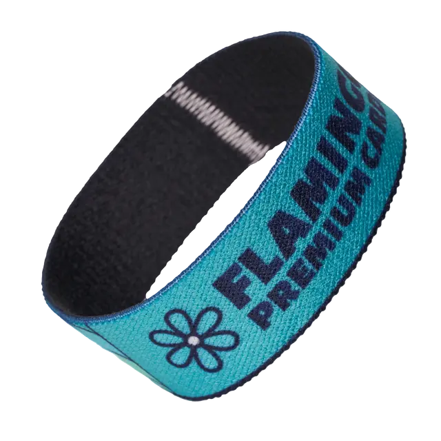 Custom 1" Elastic Wristbands view 2
