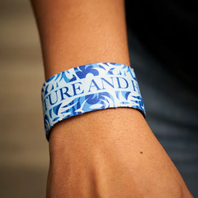 Custom Full Color 1" Neoprene Wristbands view 7
