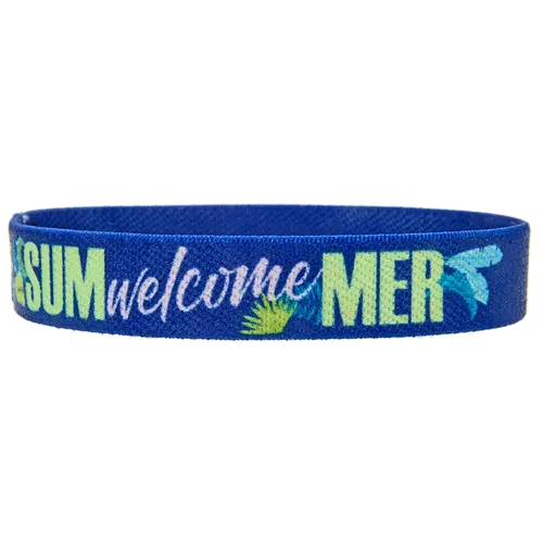 Custom 1/2" Elastic Wristbands view 10