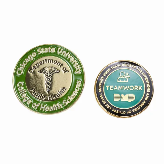 Round Lapel Pins view 5