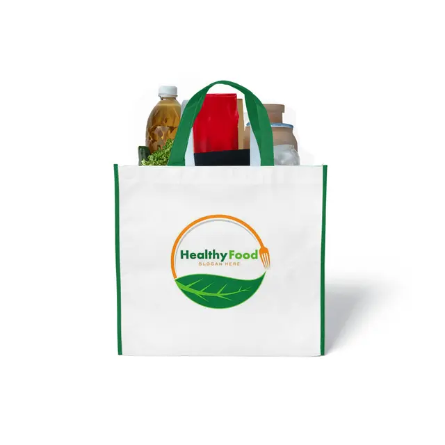 Small Grocery Tote Bags view 3