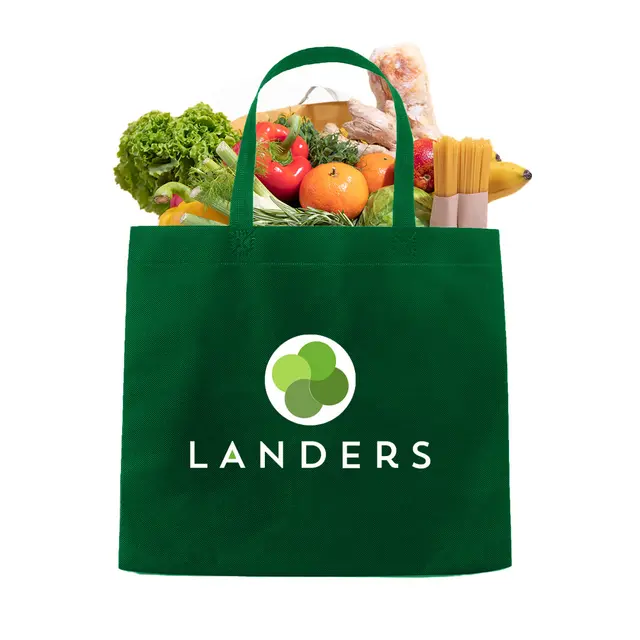 Large Grocery Tote Bags view 2