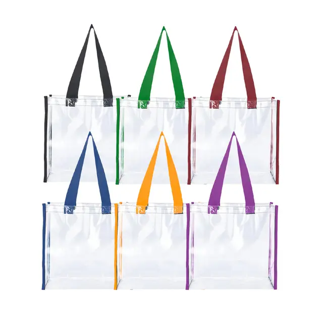Clear Tote Bags view 2