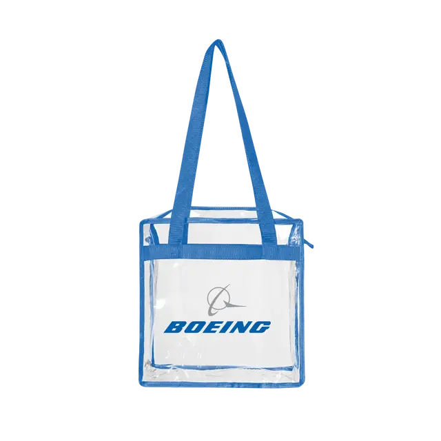 Clear Tote Bags With Zipper view 8