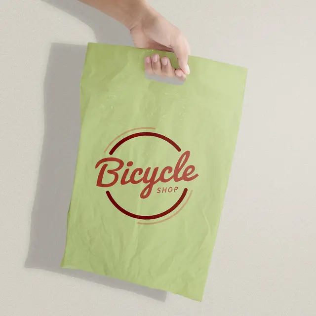 Die Cut Plastic Bags view 11