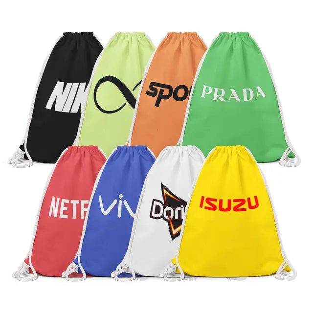 Cotton Drawstring Bags view 4