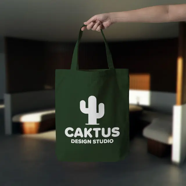 Cotton Shopping Tote Bags view 7