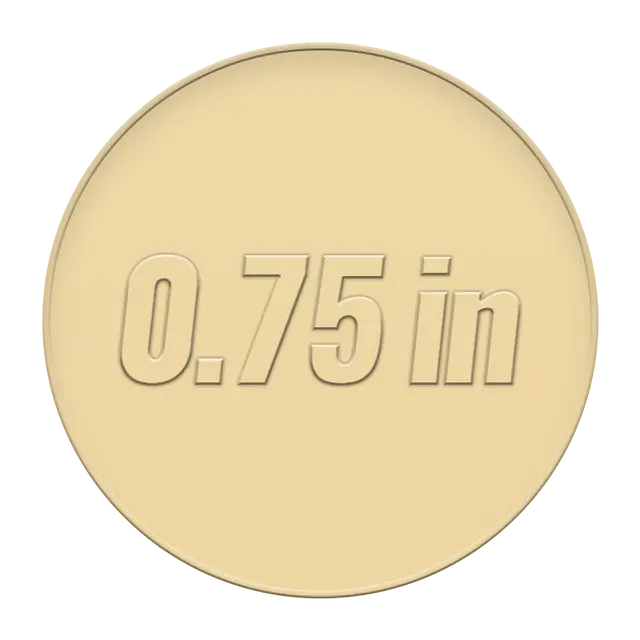 0.75 inch