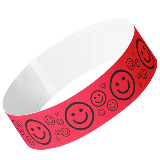 Smile Tyvek® Wristbands view 8