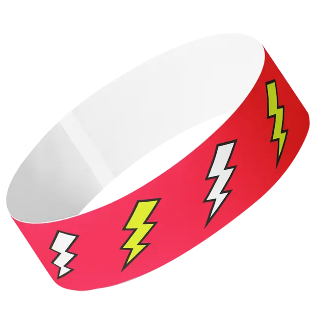 Lightning Tyvek® Wristbands view 7