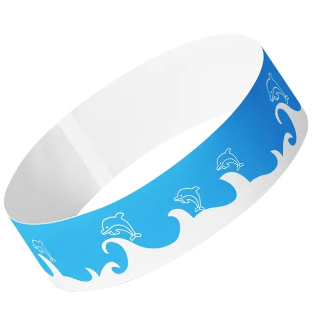Dolphin Tyvek® Wristbands view 7