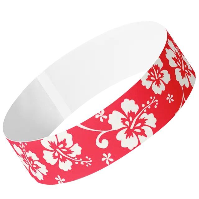 Flower Tyvek® Wristbands view 7
