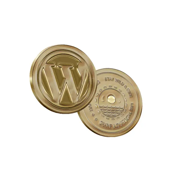 Brass Polished Pins view 3