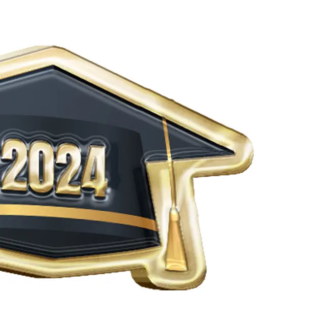 Soft Enamel Graduation Pins view 2