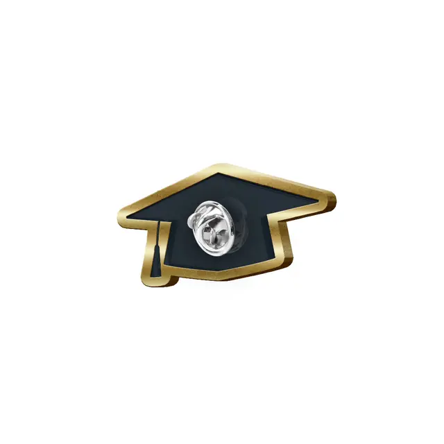 Soft Enamel Graduation Pins view 4