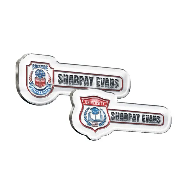 Soft Enamel School Badge Pins view 3