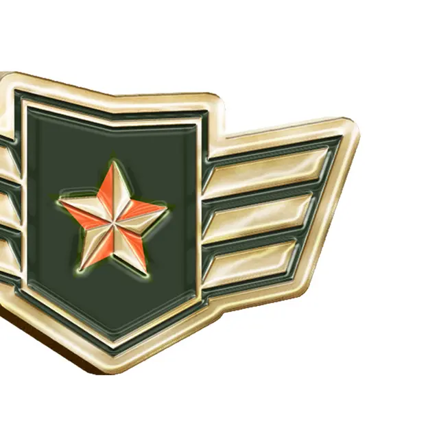 Soft Enamel Military Pins view 2