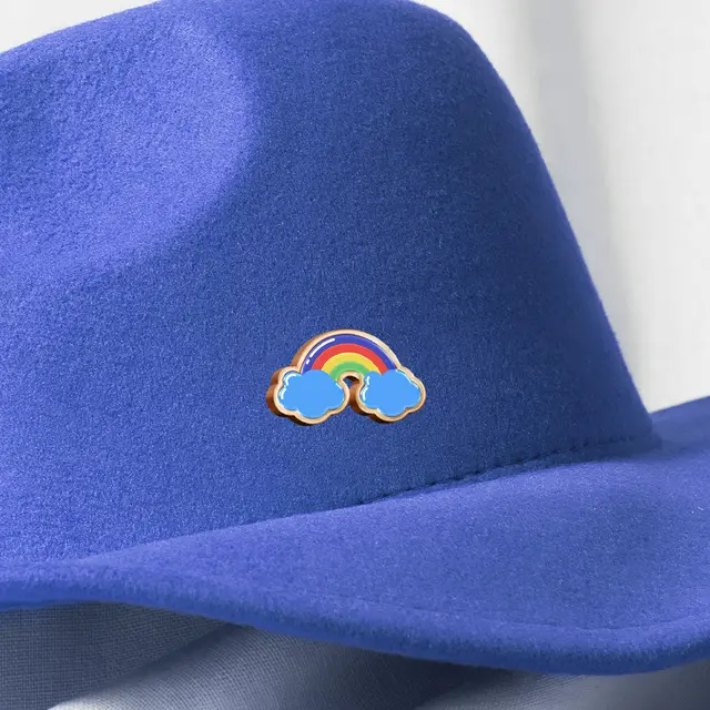 Soft Enamel Hat Decoration Pins view 5