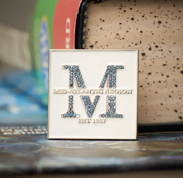 Square Lapel Pins view 8
