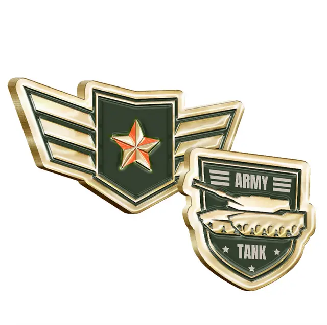 Soft Enamel Military Pins view 7