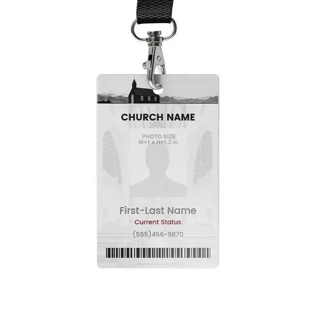Custom Church ID Name Badges view 5