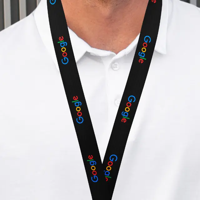 Custom Employee Identification Lanyards view 3