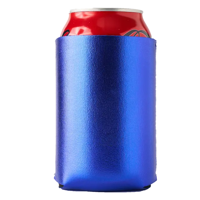 Blank Metallic Can Coolers view 2