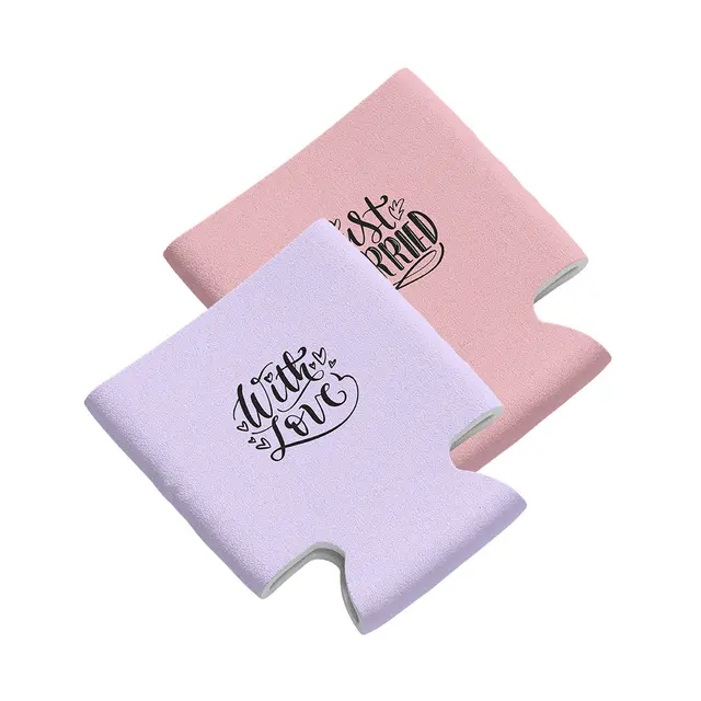 Custom Wedding Can Coolers view 4