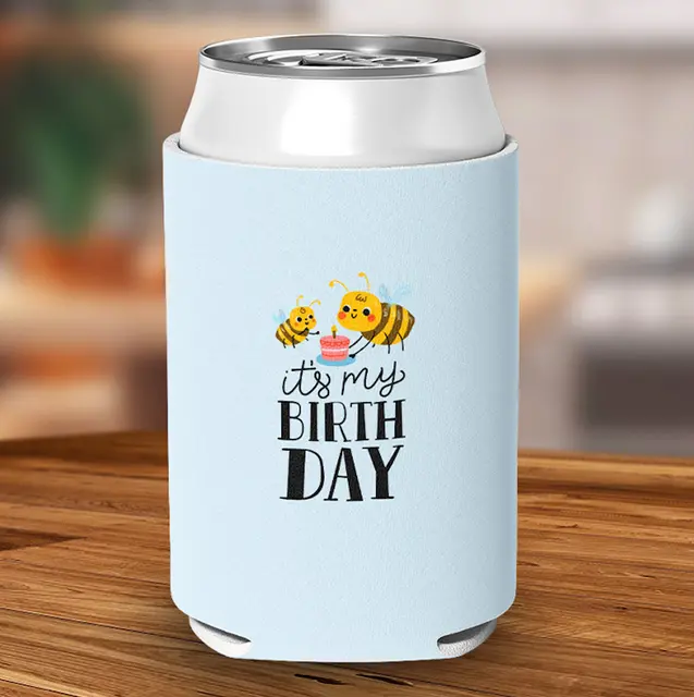 Birthday Can Coolers view 6