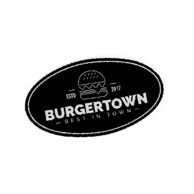 Custom Oval Patches view 2