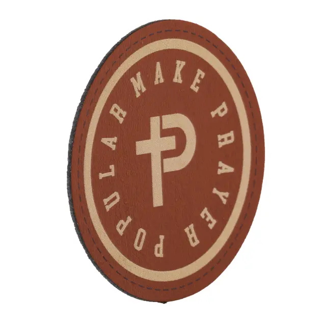 Custom Leather Patches view 2