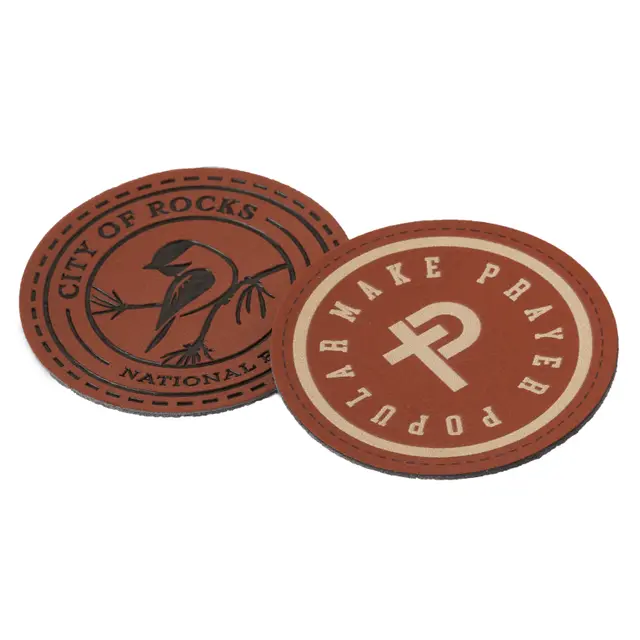 Custom Leather Patches view 4