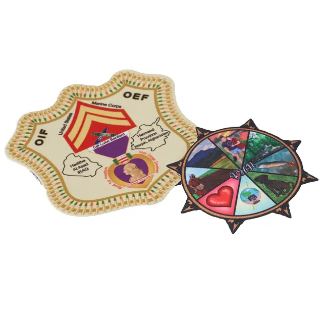 Custom Full Colored Printed Patches view 4