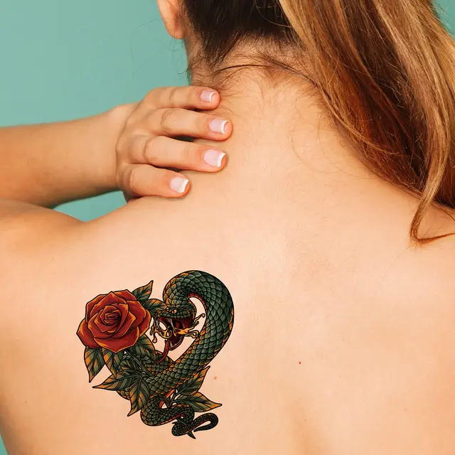 Full Color Custom Temporary Tattoos view 6